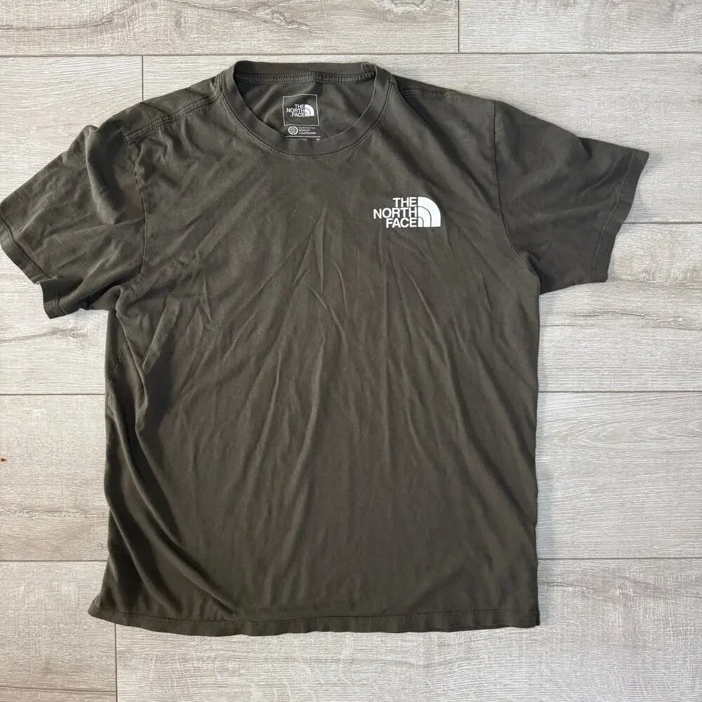 The North Face Men's Box NSE T-Shirt Medium Olive Green